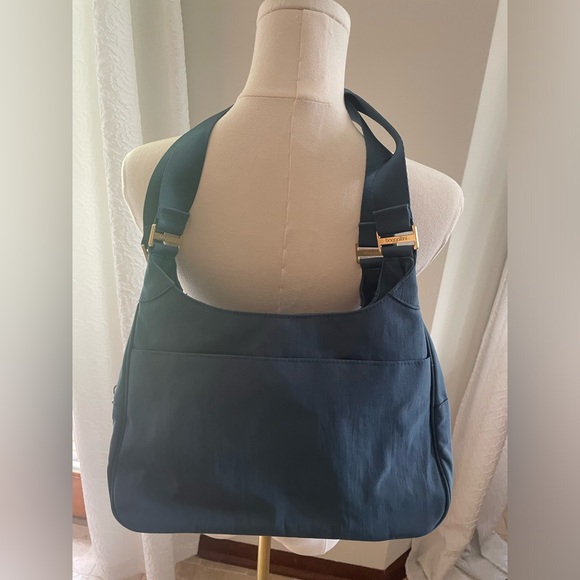 Baggallini San Marino Purse Bag Satchel - Blue - Picture 9 of 10